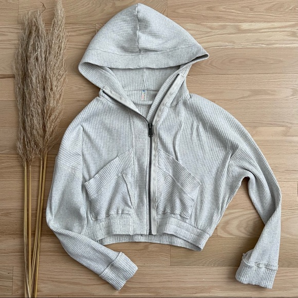Free People Tops - Free People Cropped Hoodie